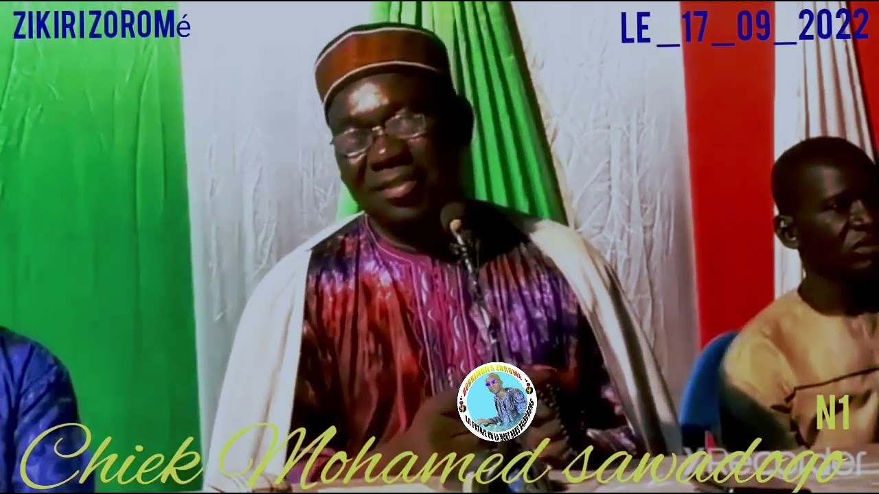 Chiek Mohammed sawadogo le 17-09-2022 n1