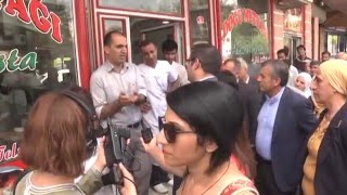 Sur'da HDP heyetine tepki Resimi
