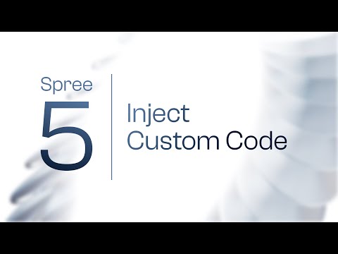 Spree 5 Announcement - Inject Custom Code