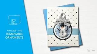 #HCHJ2026 June | Holiday Card Challenge | Removeable Ornaments
