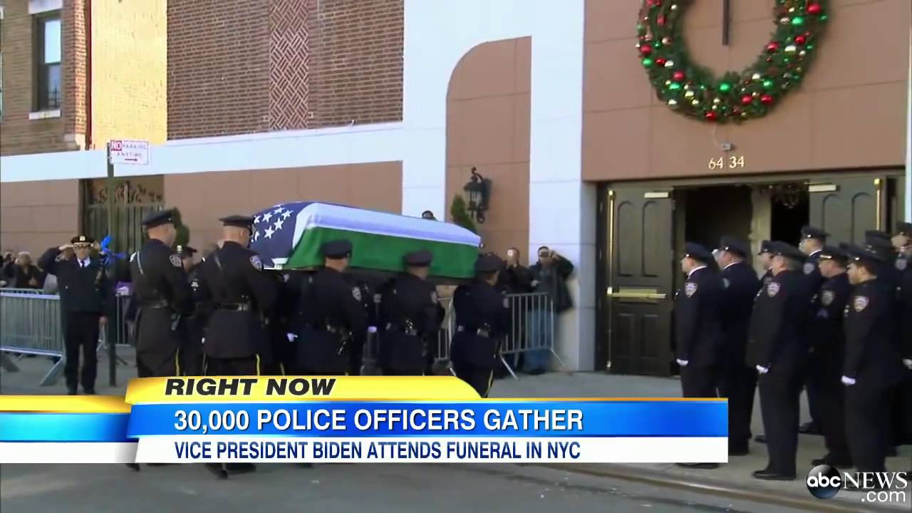 Funeral to Be Held for NYPD Cop Killed in Brooklyn Ambush - YouTube