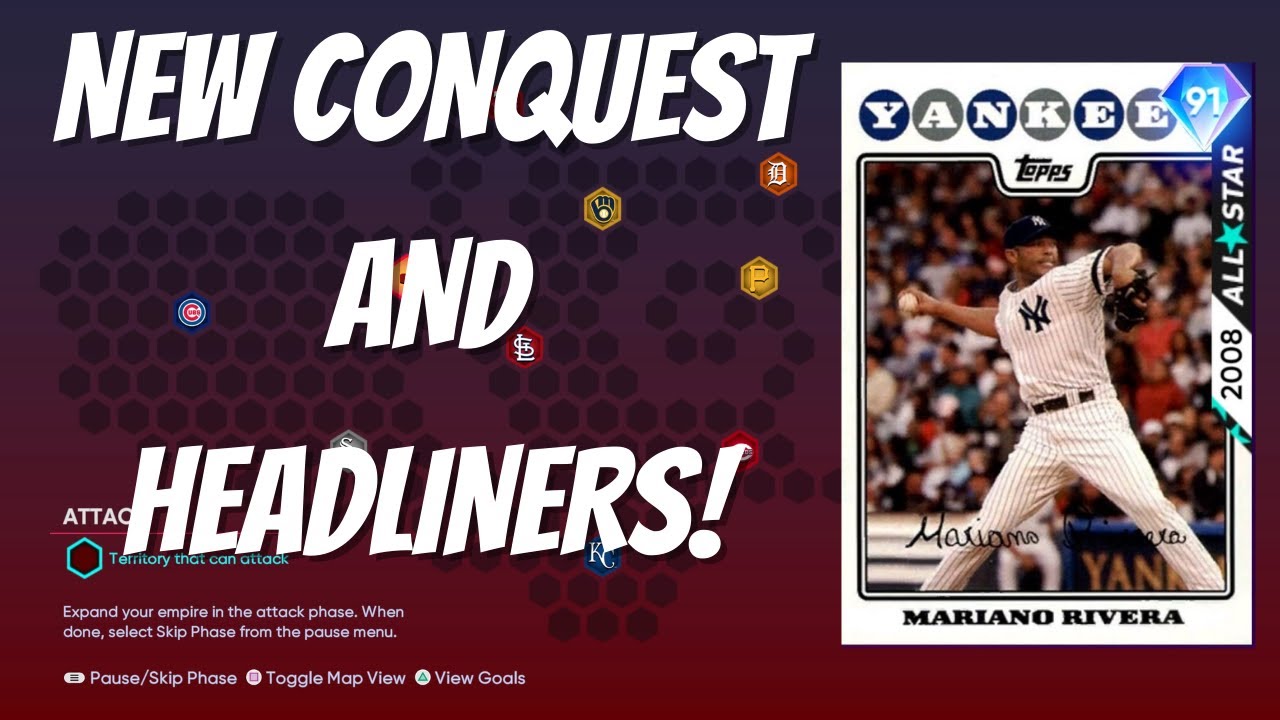 NEW CONQUEST WITH HIDDEN REWARDS! NEW HEADLINERS! MLB The Show 22