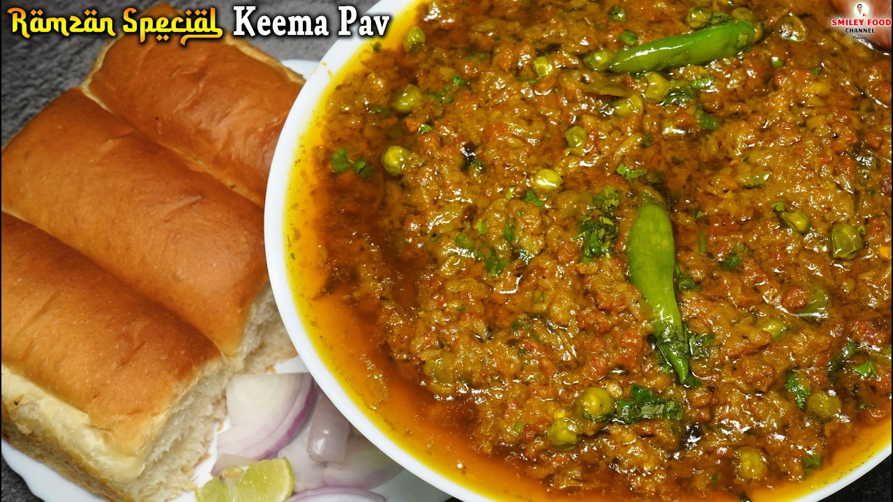 टेस्टी कीमा पाव की रेसिपी Ramzan Special Keema Pav Recipe | Iftar ke liye Kheeme ka Salan | Ramadan