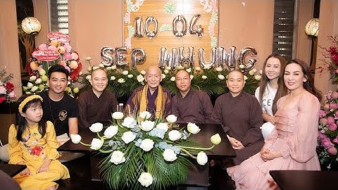 Sinh Nhật Mẹ Phi Nhung Cùng Quý Sư Tại Quán Buddha Chay