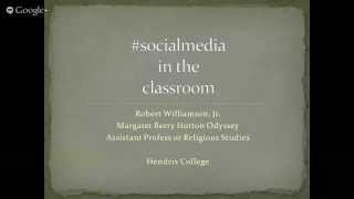 Teaching with Twitter