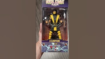 Scorpion Mortal Kombat Klassic #mcfarlanetoys #mortalkombat #scorpion @GameStop
