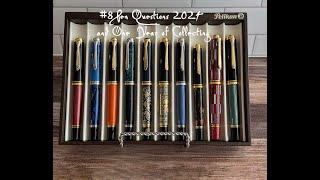 #8PenQuestions2024 and my One Year Journey of Pen Collecting #8PenQuestions OneYear Anniversary