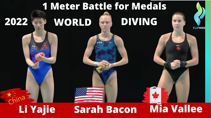 2022 Womens 1 Meter Diving World - Li Yajie CHN, S...