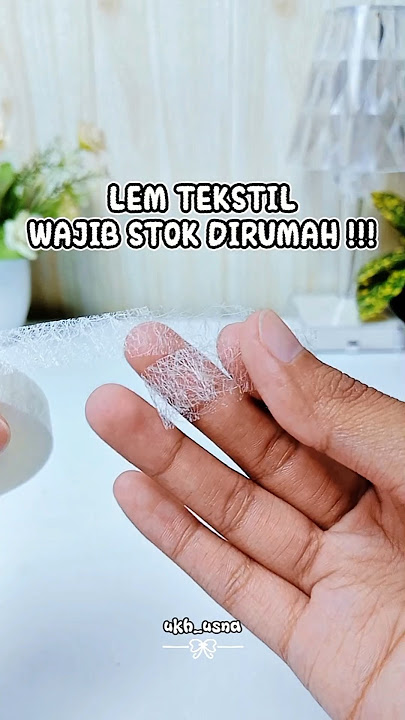 #lemtekstil #lemvisofix #lemperekattekstil #lemkaintanpajahit #fyp