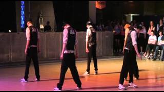 YFC show off their moves in the street dance final at NFYFC-AGM 2012