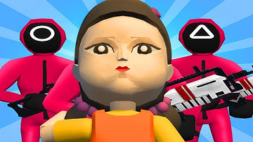 Squid Games K-Games Challenge - All Levels 1-15 Gameplay Walkthrough iOS, Android