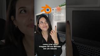 Crie objetos 3D no Blender com IA (sem saber programar) 🤯 | CloudCoding + Python