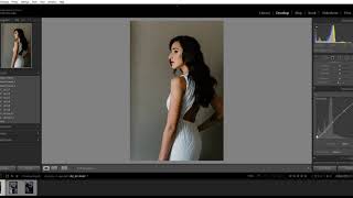 Editing a bridal suite moody pic in Adobe Photoshop Lightroom Classic with Dawn Charles pack 3. screenshot 5