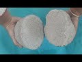 Asmr - Soft Cement concrete crumbling in water 💦| Satisfying Relaxing Asmr