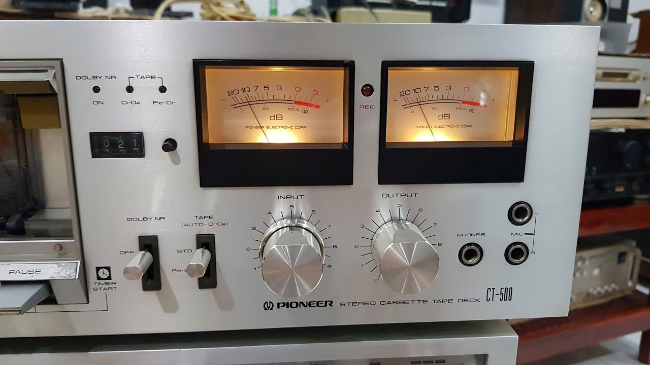 Tape Pioneer CT-500(2t6):thu phát tốt,pre ok(485).0565866388 - YouTube