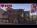 Building a Traditional Style House for my Japanese City (Minecraft Hardcore)