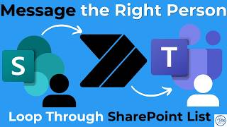 Send a Direct Teams Message to the Person in Your SharePoint List | Power Automate Tutorial