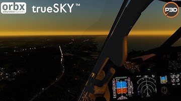 P3D V5.2 HD | Stunning Dusk arrival into Visby Airport (ESSV) | SAS B738