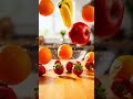 🍎🍌🍊 Qiziqarli mevalar sahnasi🎬 Slow-motion fun videolar