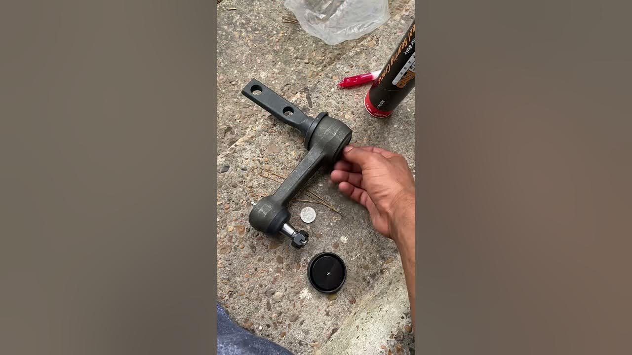 Greasing idler arm /tie rods with no greasing gun YouTube