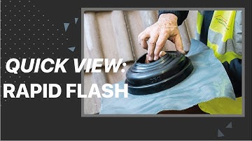 Installing a Rapid Flash Roof Flashing From DEKS on a Tiled Roof - Time Lapse