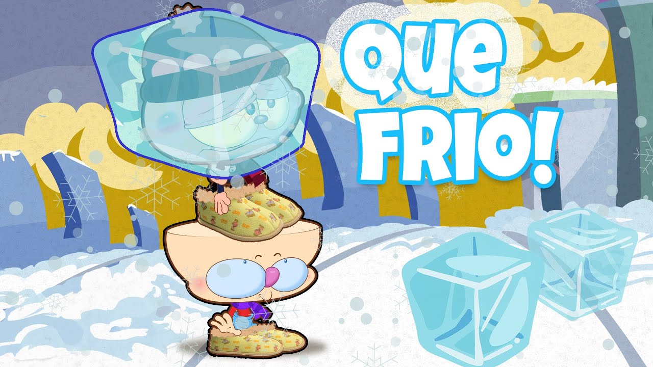 Mongo e Drongo E O FRIO, mas de Pantufas - Desenho Animado de INVERNO!