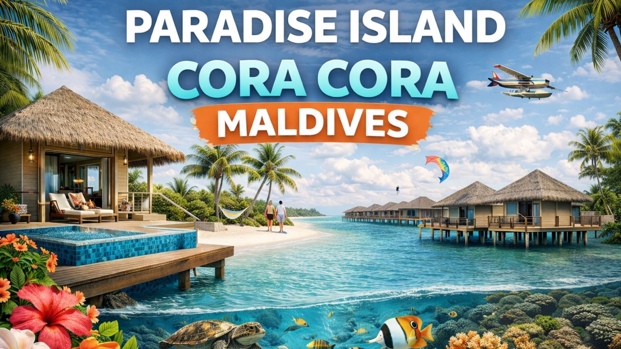 Exploring the house reef of Cora Cora, Maldives