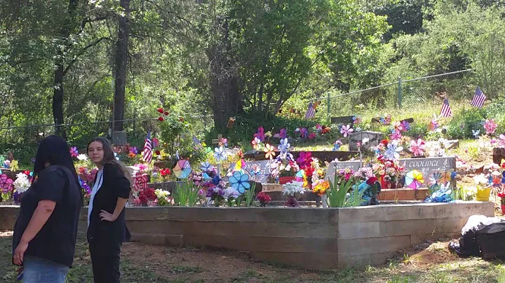 Sarah priest cemetery memorial day 2016