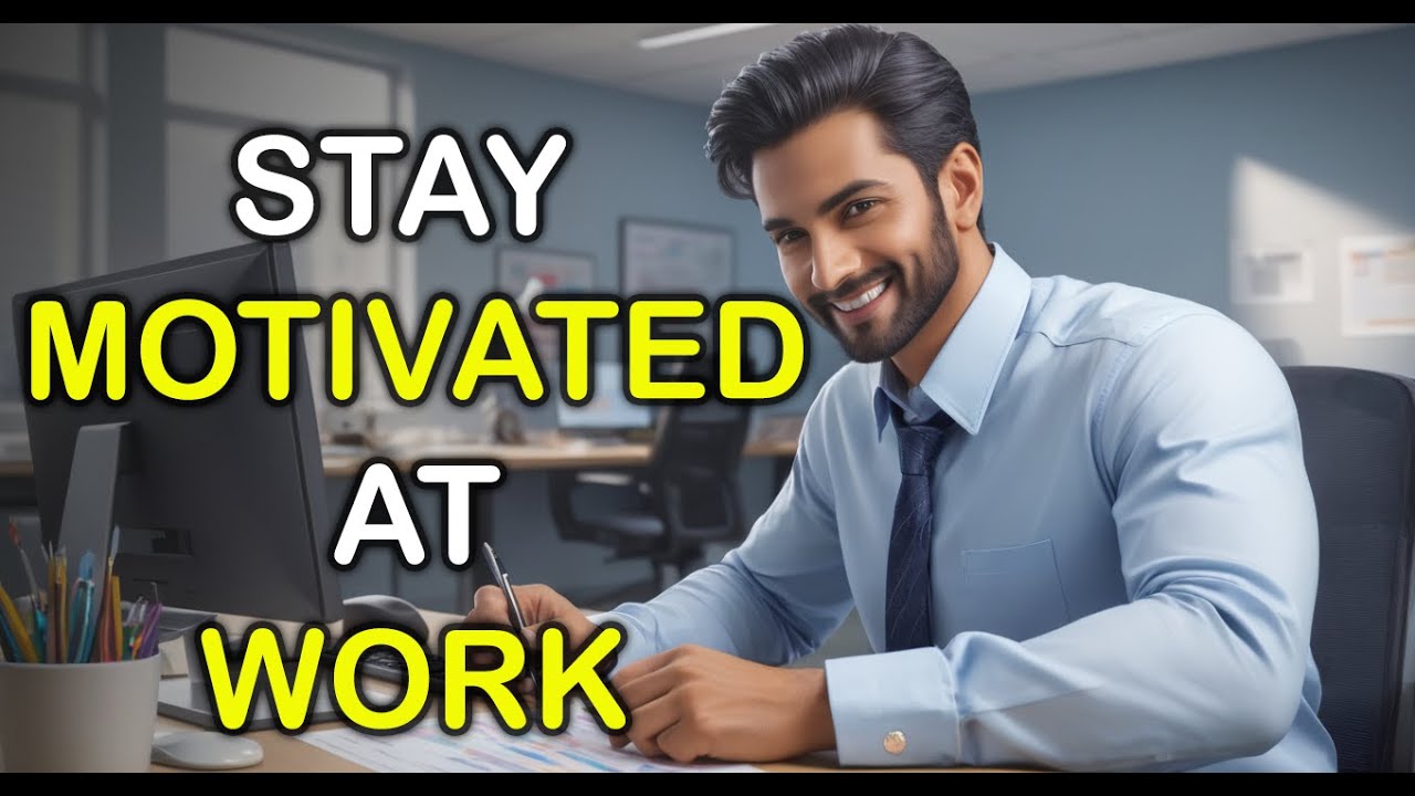 How To Stay Motivated At Work | Real World Scene - YouTube