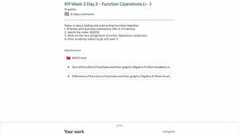 Student Recovering a Deleted Assignment