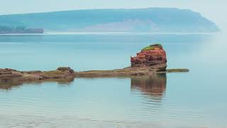Bay of Fundy: Minas Basin Tides Timelapse Worlds Highest Tides Six Hours Elapsed Time