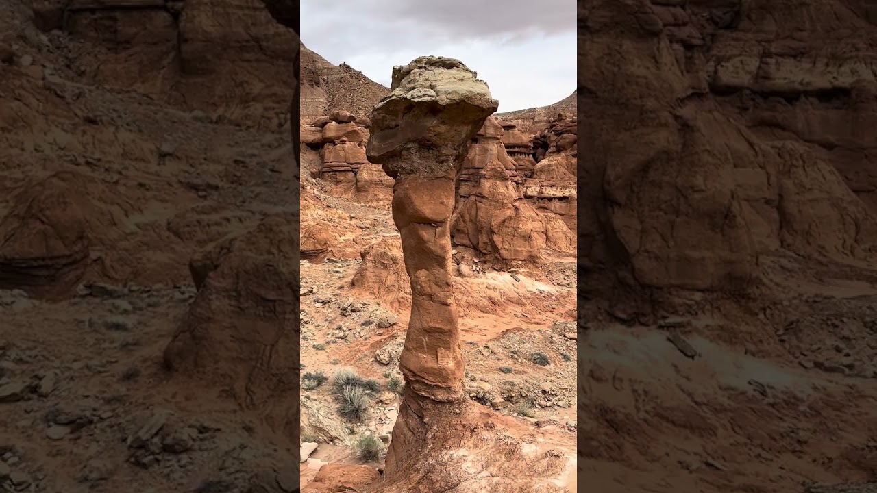 Large Goblin Valley Style Hoodoos at Little Egypt Geological Area Off Highway 95 in Utah