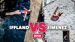 Rivalries in Cliff Diving: Iffland Vs. Jimenez | 2018