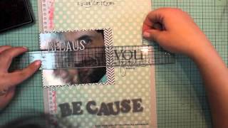 8.5 x 11 process video ...Because...