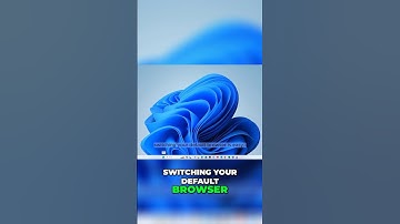 How To Change Windows 11 Default Browser #windows11