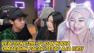 REACTION ON REACTION OZIIE TV DIMARAHIN NADIA PACARNYA