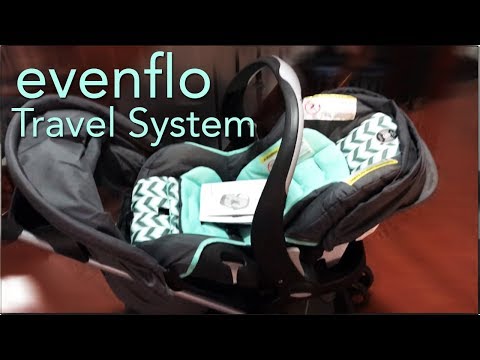 evenflo vive travel system with embrace