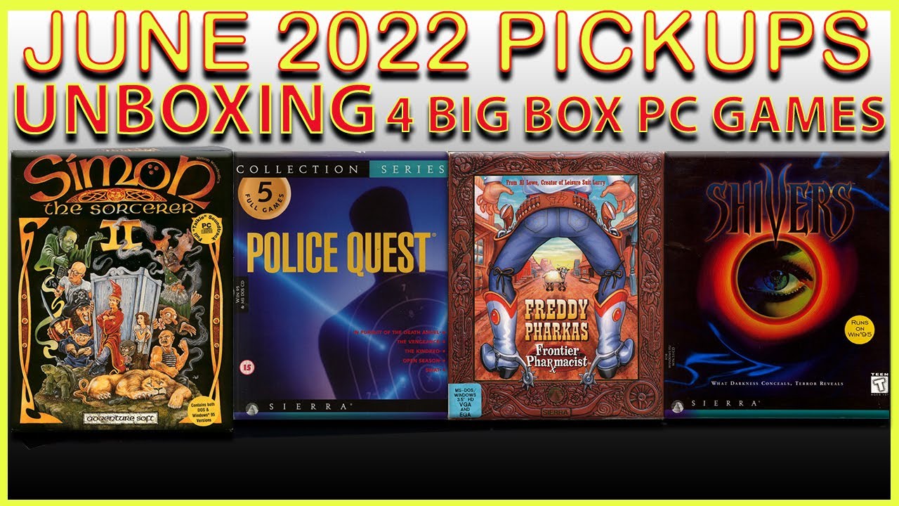 BIG BOX PC Games Collection – [EP #03] JUNE 2022 Pickups & Unboxing ...