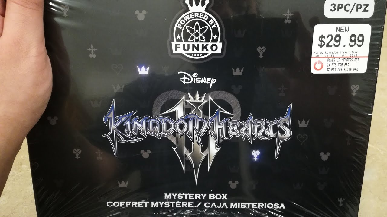 coffret funko mystery kingdom hearts