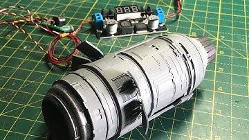 Revell Razor Crest Sound & Lighting Test