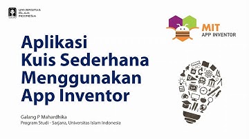 Aplikasi Kuis Sederhana Dengan App Inventor - Bagian 1