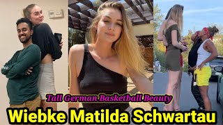 Wiebke Matilda Schwartau - Tall German Basketball Beauty Tall Woman Short Man Tall Fashion Model