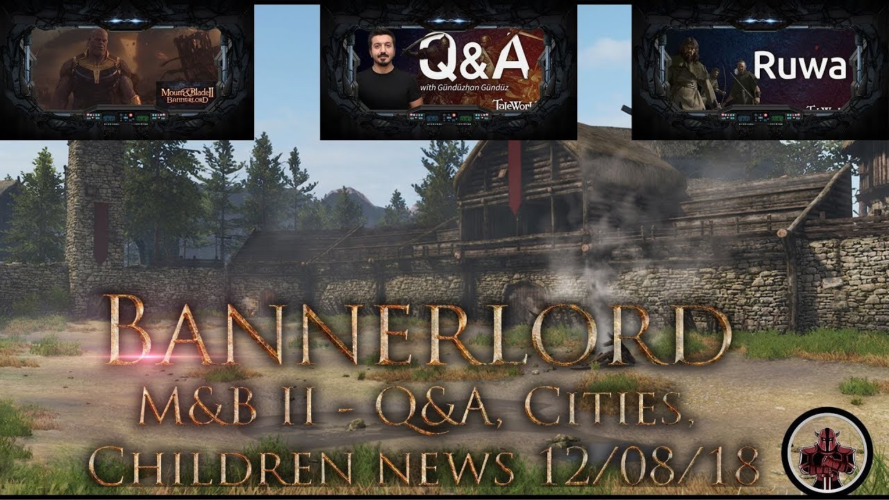 Mount Blade 2 Bannerlord News Update 12 08 2018 Settlements