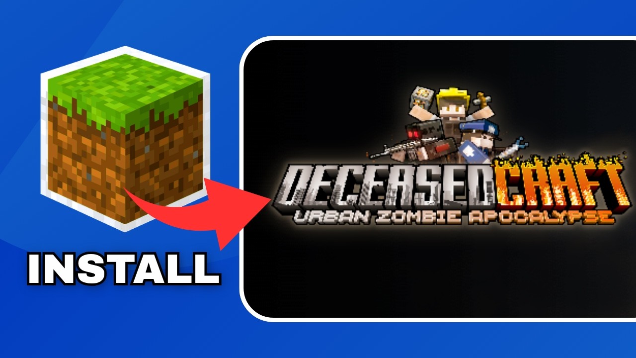 How to Download and Install DECEASED CRAFT Modpack in Minecraft - YouTube