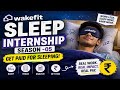 India’s Easiest Internship? Get Paid to Sleep! 😴