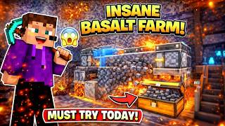 I built an INSANE basalt farm 😱 UNLIMITED BASALT in Minecraft! 26.1 🔥