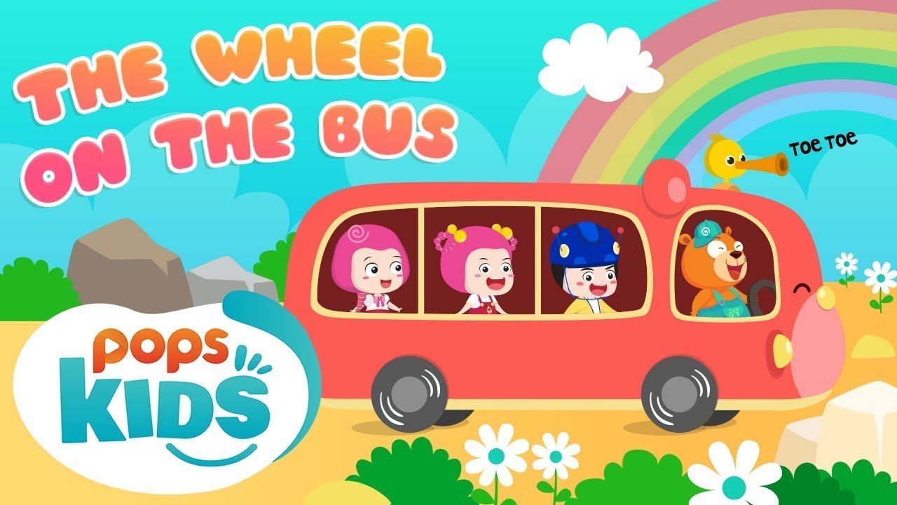 The Wheels On The Bus Ca Nhạc Thiếu Nhi Vui Nhộn | Mầm Chồi Lá Tiếng Anh Tập 2