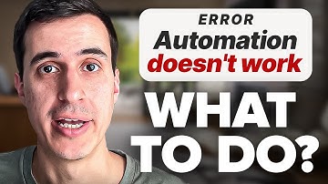 How to SOLVE Automation Errors! (Monday & Others)