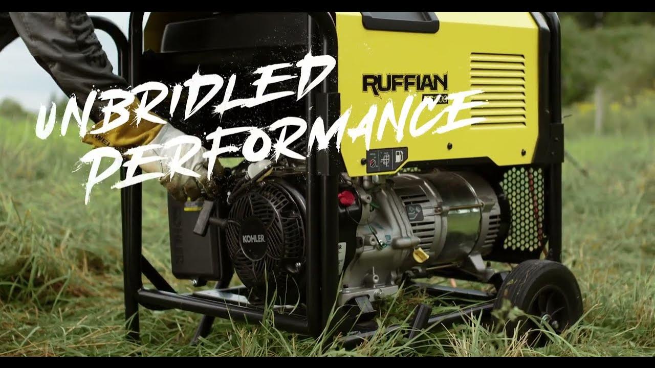 ESAB Ruffian ES 150G | The compact welder-generator that’s driven to
