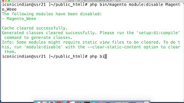 Magento2 Tutorials - Enable/Disable Modules using Command Magento2 - Bay20.com